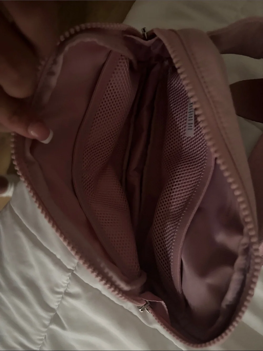 Light Pink Lululemon Bag
